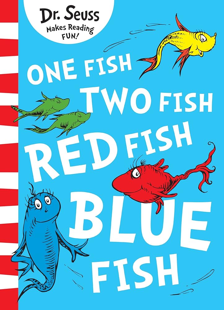 One Fish, Two Fish, Red Fish, Blue Fish [Paperback] NA cover image