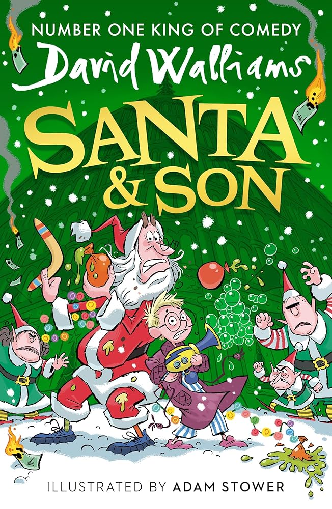 Santa & Son: New for 2025, a hilariously funny Christmas adventure from the bestselling author of Super Sleuth cover image
