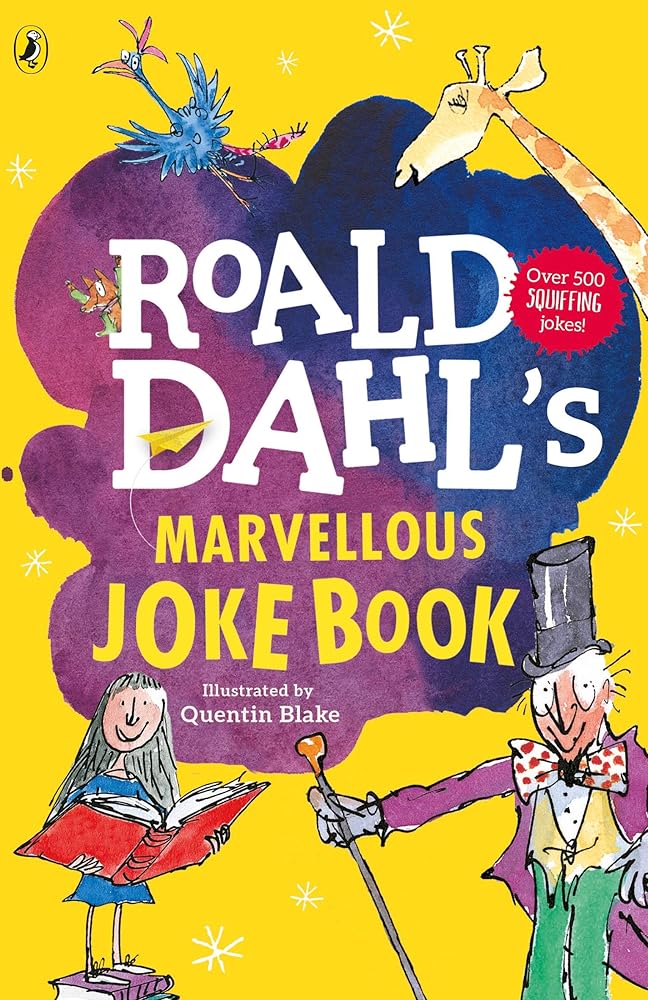 Roald Dahl's Marvellous Joke Book. cover image