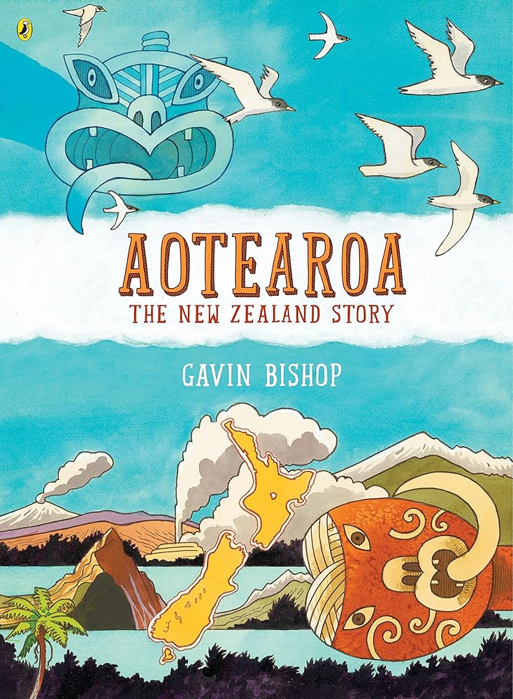 AOTEAROA THE NEW ZEALAND STORY PUFFIN cover image