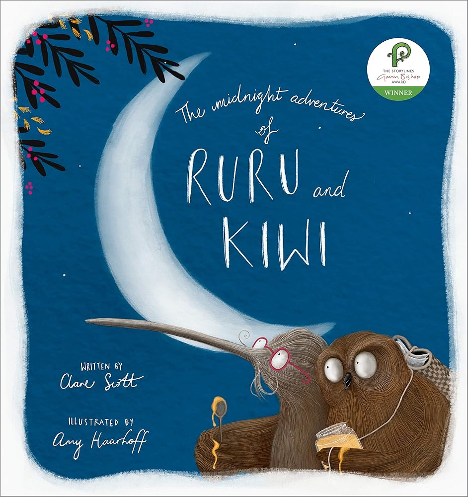 The Midnight Adventures of Ruru and Kiwi cover image