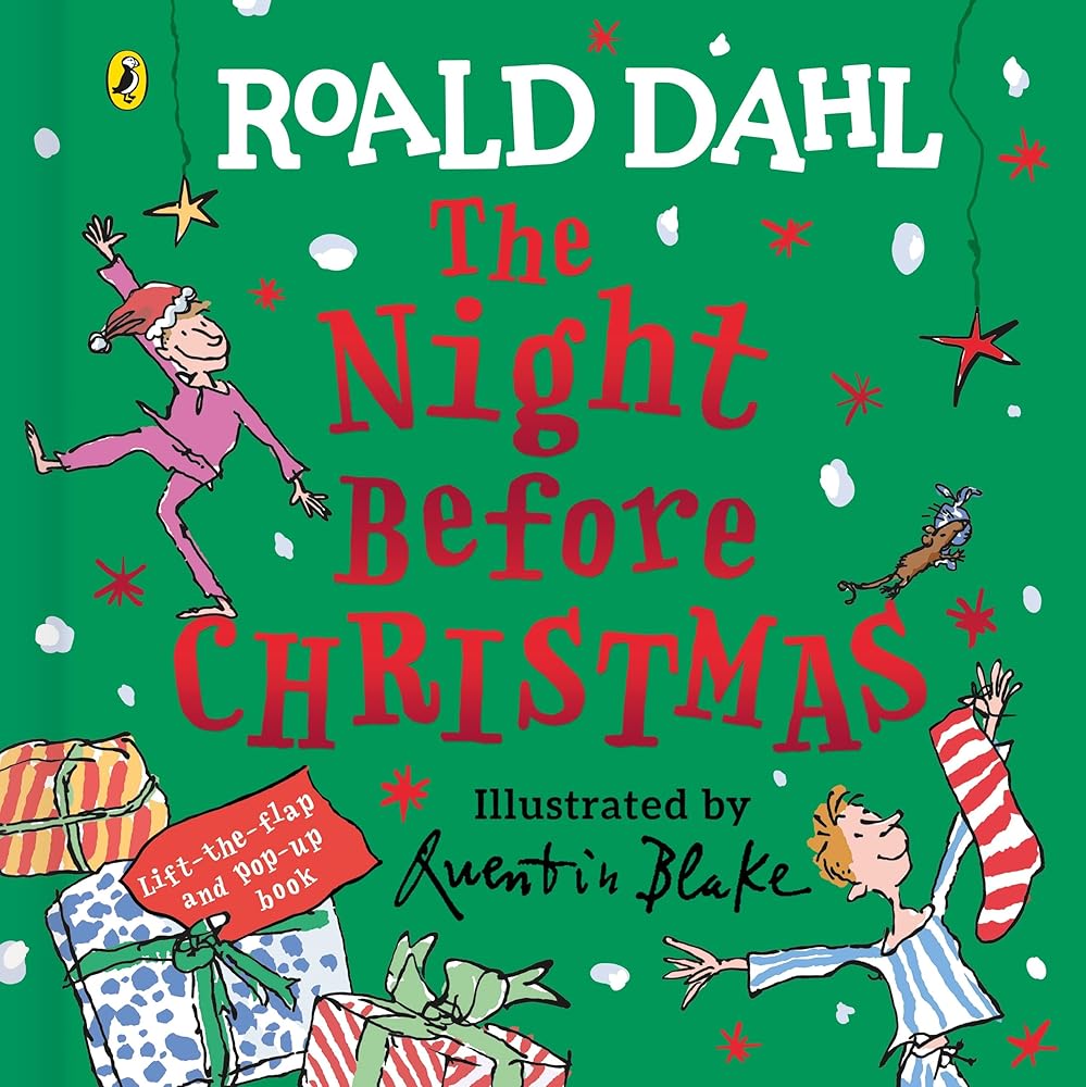 Puffin Roald Dahl The Night Before Christmas. cover image
