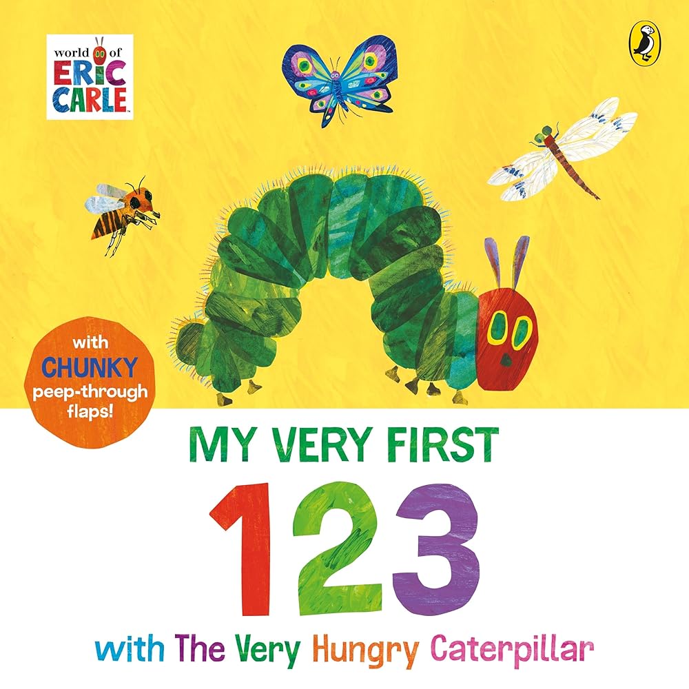 My Very First 123 with The Very Hungry Caterpillar: A Lift-the-Flap Book cover image