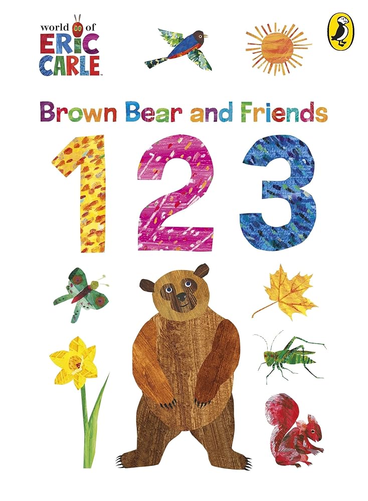 Brown Bear and Friends 123 cover image