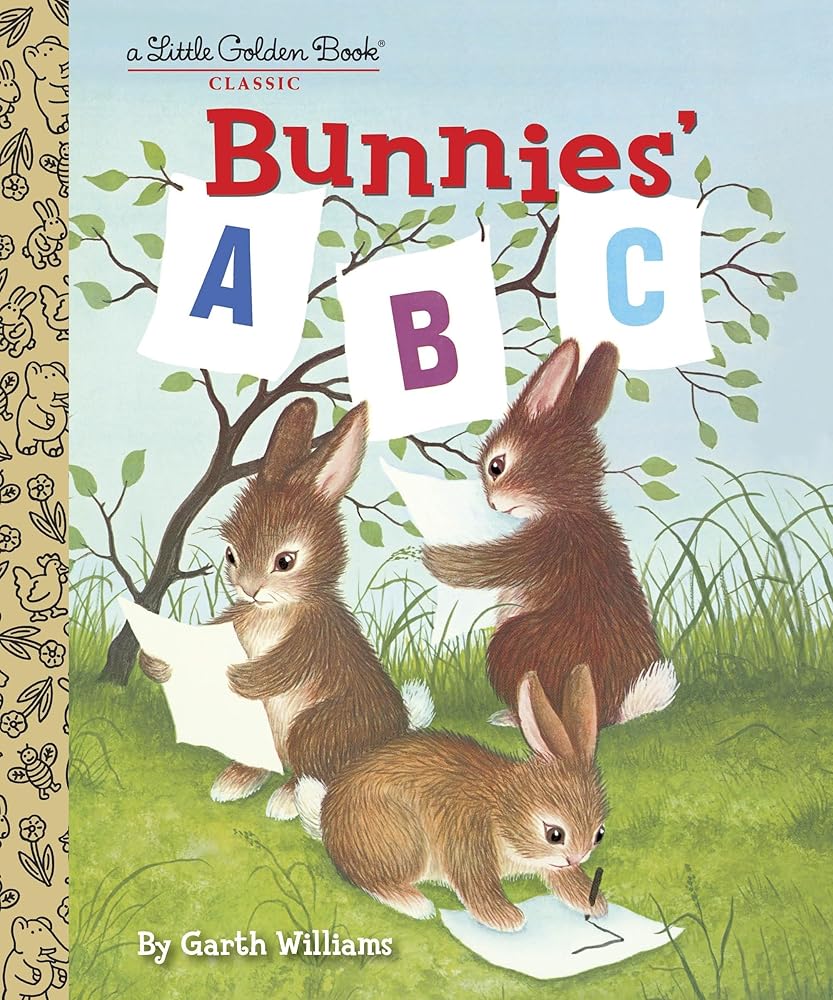 Bunnies' ABC (Little Golden Book) cover image