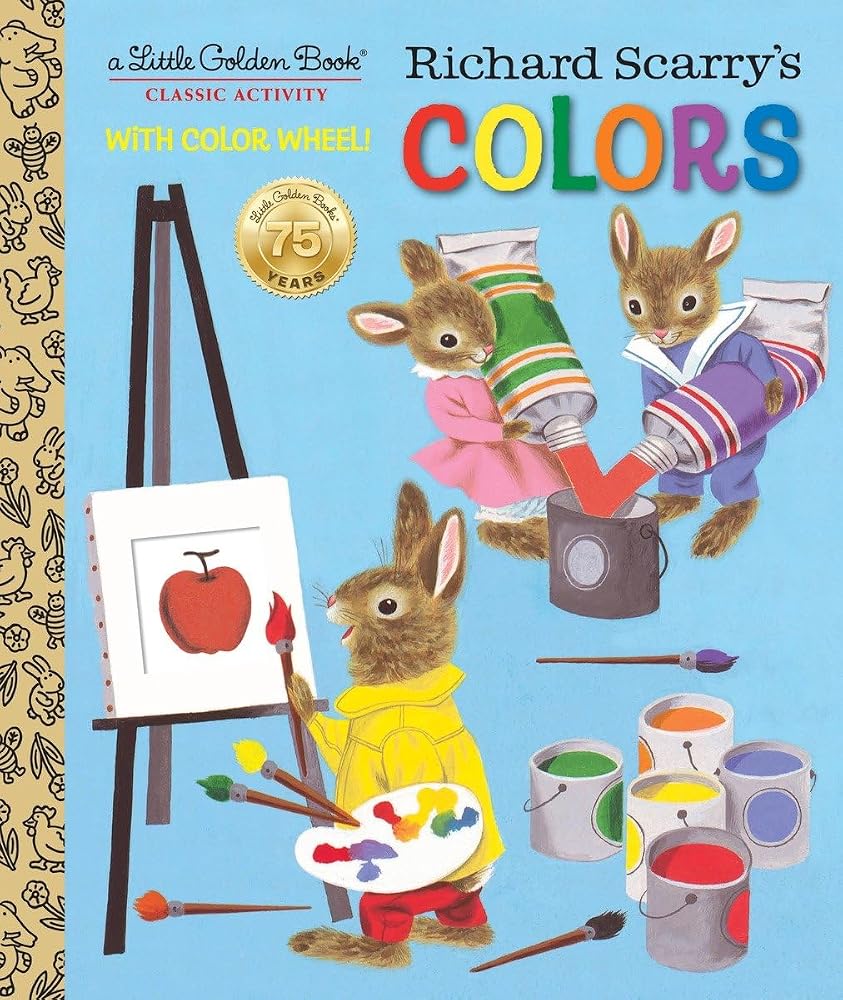 Richard Scarry's Colors (Little Golden Book) cover image