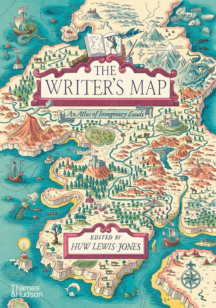 The Writer's Map An Atlas of Imaginary Lands (paperback) /anglais cover image