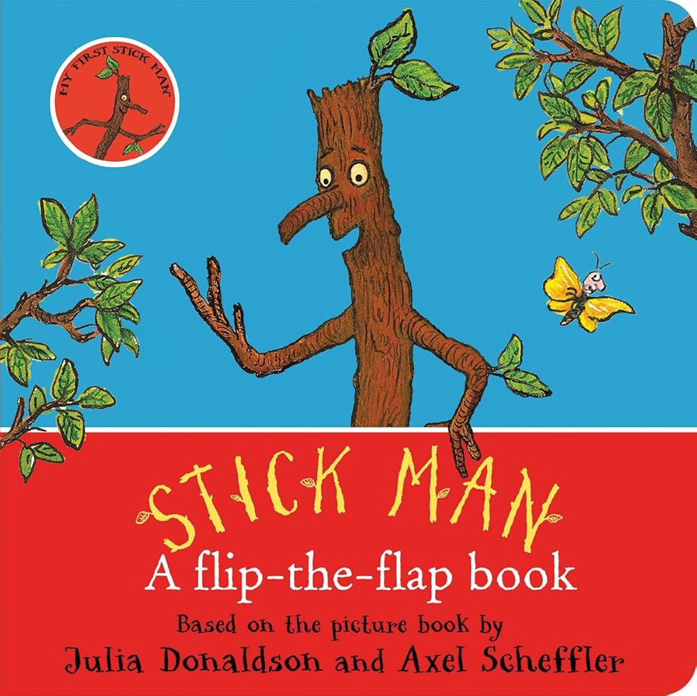 Stick Man: A Flip-the-Flap Book cover image