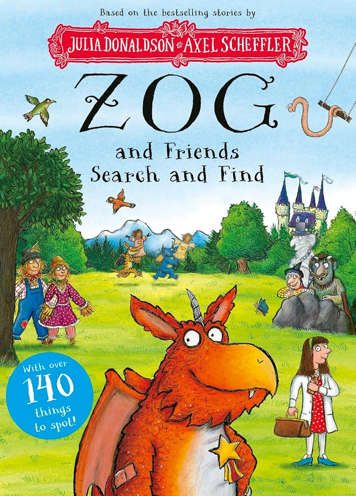 Zog and Friends: Search and Find cover image