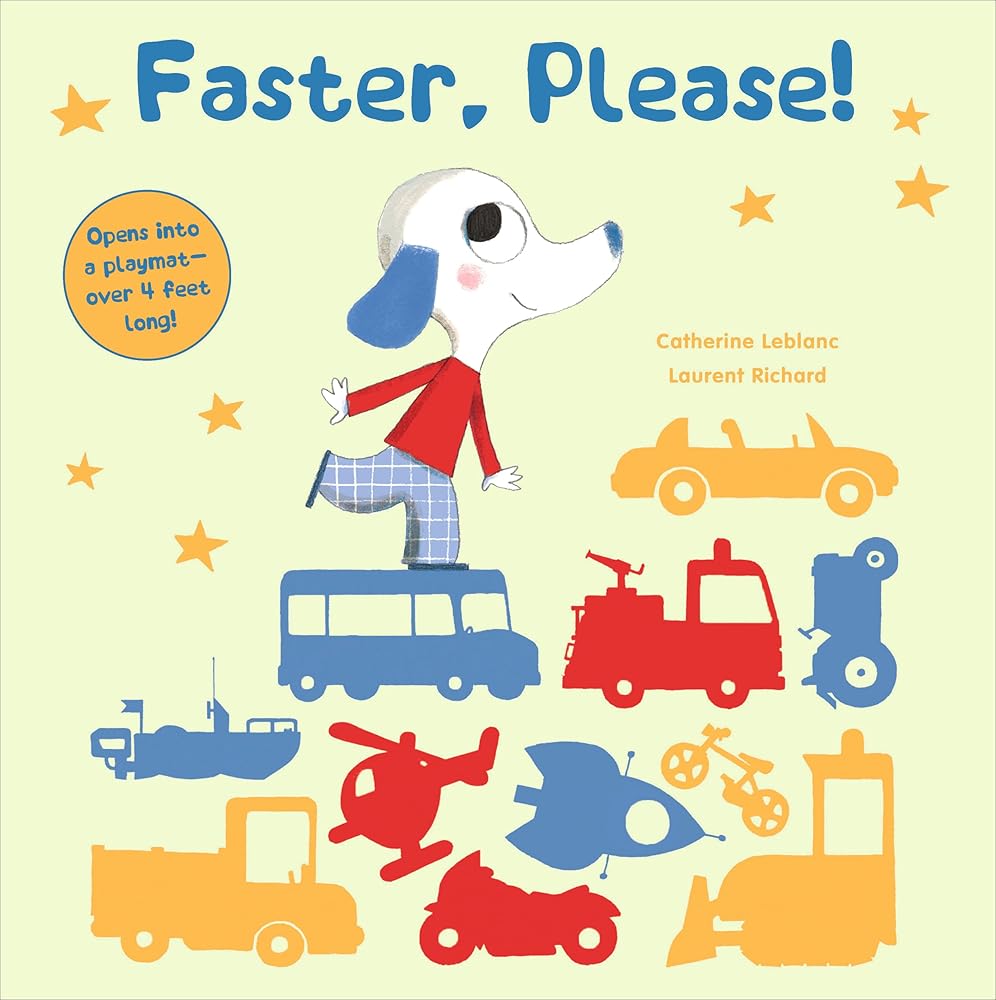 Faster, Please!: Vehicles on the Go cover image