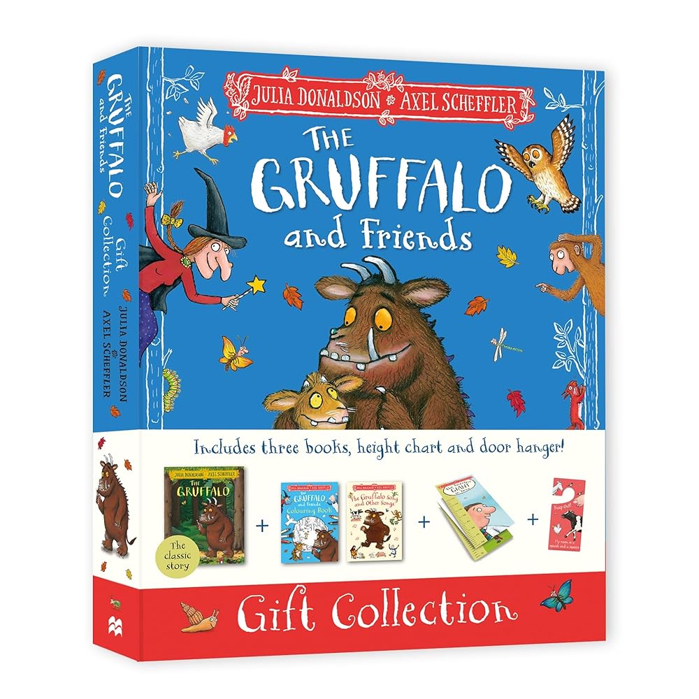 The Gruffalo and Friends Gift Collection: Three books plus a height chart and door hanger! cover image