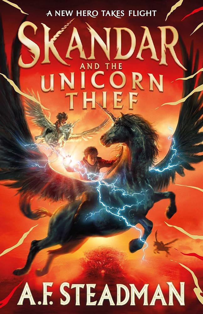 Skandar and the Unicorn Thief cover image