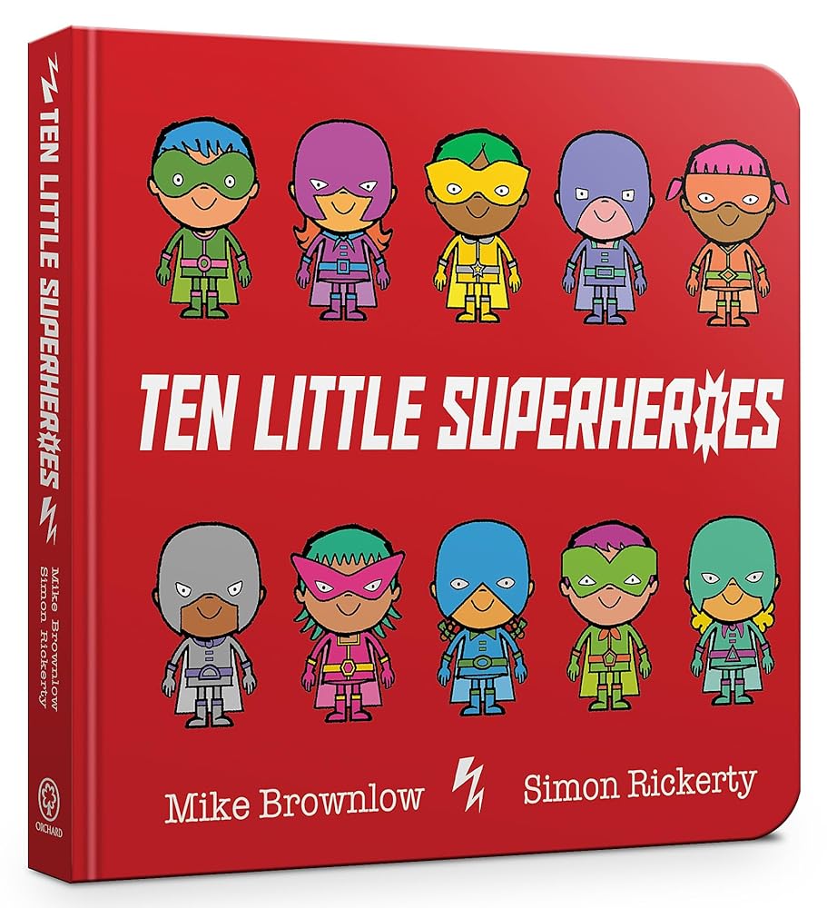 Ten Little Superheroes cover image