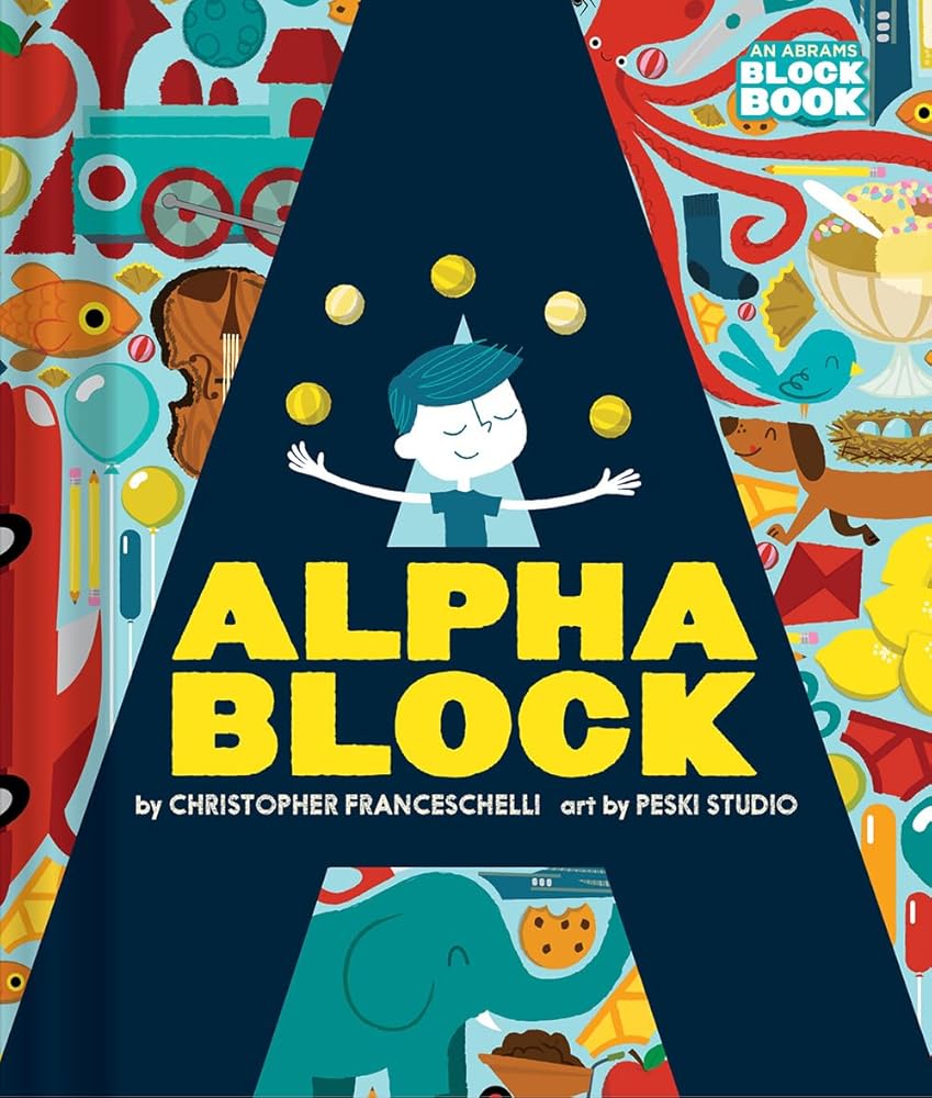 Alphablock (An Abrams Block Book) cover image