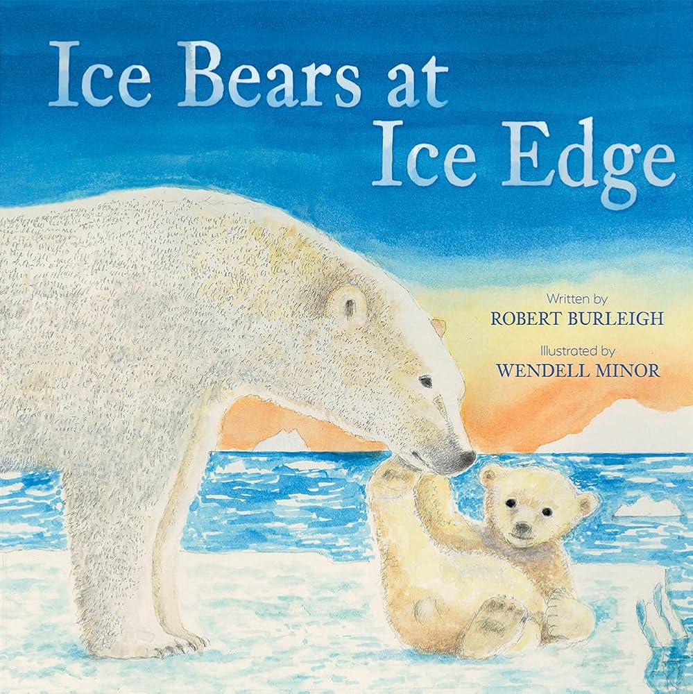 Ice Bears at Ice Edge: A Picture Book cover image