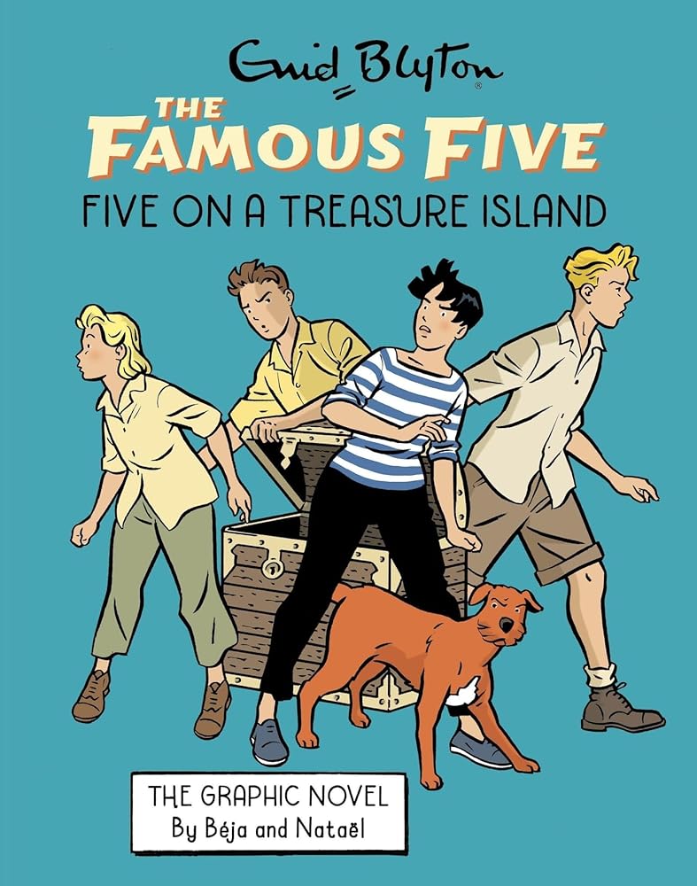 Famous Five Graphic Novel: Five on a Treasure Island: Book 1 cover image