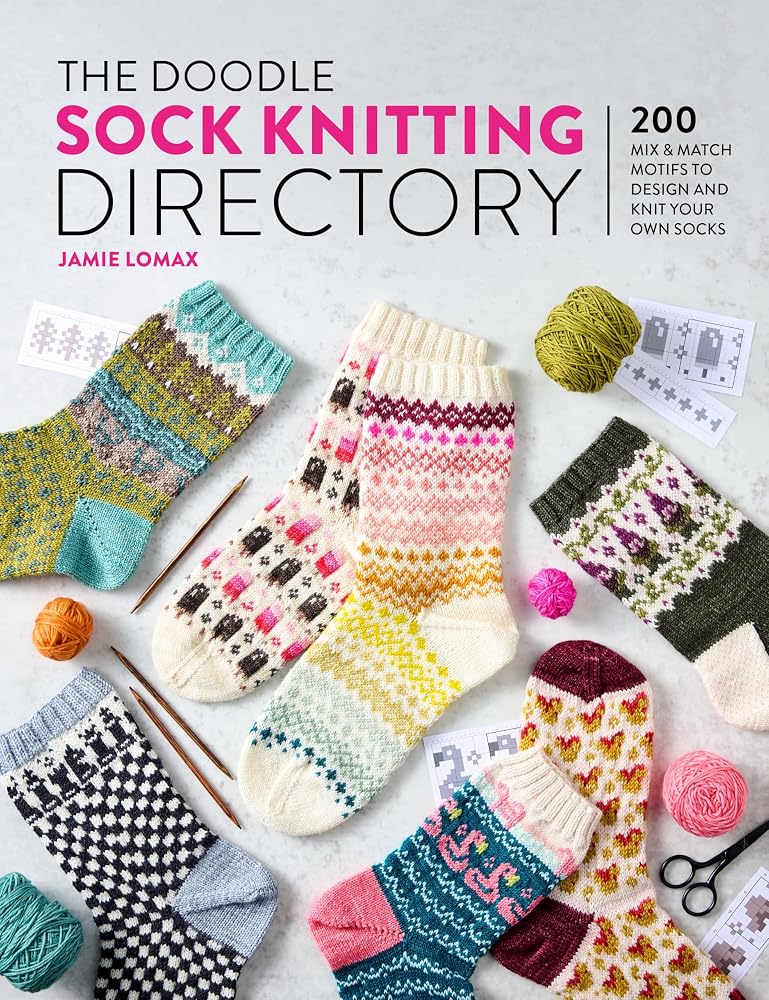 The Doodle Sock Knitting Directory: 200 mix & match motifs to design and knit your own socks cover image