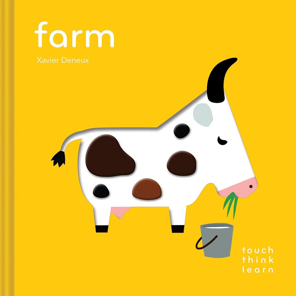 TouchThinkLearn: Farm: (Childrens Books Ages 1-3, Interactive Books for Toddlers, Board Books for Toddlers) cover image