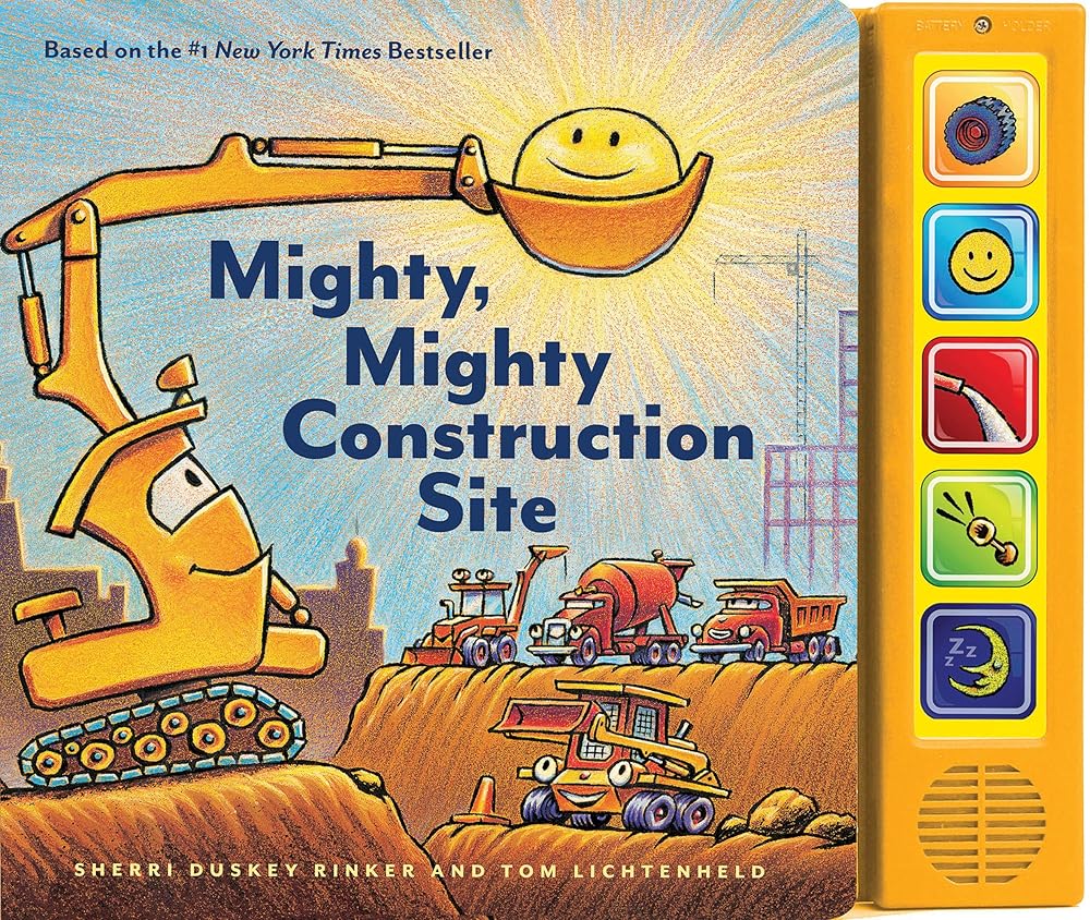 Mighty, Mighty Construction Site Sound Book (Goodnight Construction Site) cover image