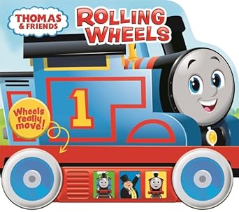 Thomas The Tank Engine Rolling Wheels Little Vehicle Sound Book cover image