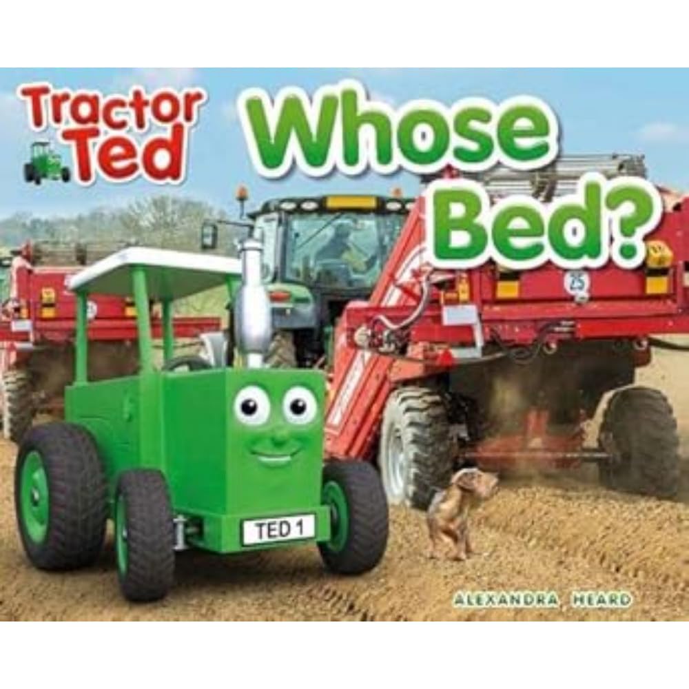 Tractor Ted Whose Bed cover image
