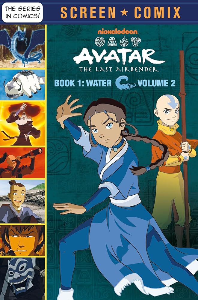 Avatar the Last Airbender: Book 1: Water, Volume 2 (Nickelodeon: Screen Comix) cover image