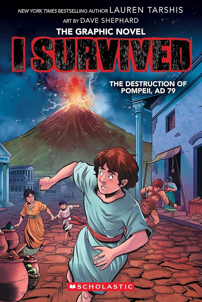 I Survived the Destruction of Pompeii, AD 79 (The Graphic Novel) cover image