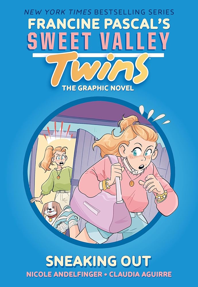 Sneaking Out (Sweet Valley Twins: The Graphic Novel 5) cover image