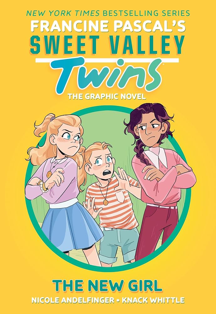 New Girl (Sweet Valley Twins: The Graphic Novel #6) cover image