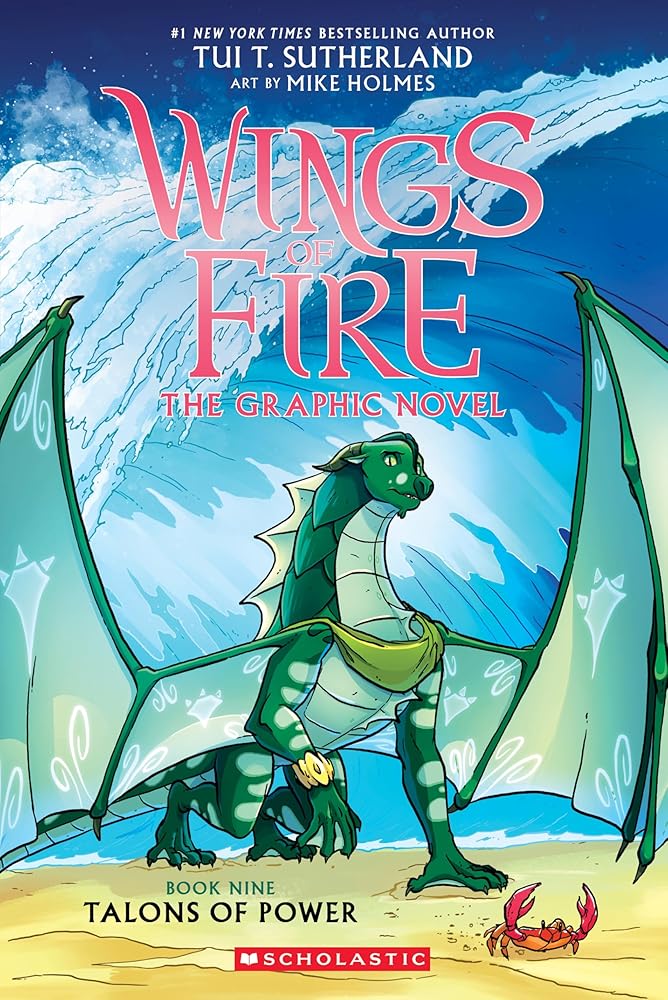 Talons Of Power: The Graphic Novel (Wings of Fire, Book Nine) cover image