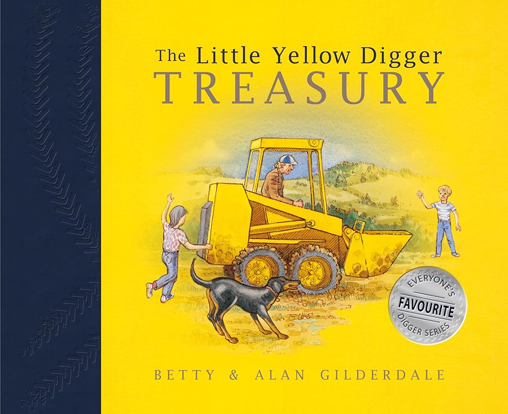 Little Yellow Digger Treasury, The cover image
