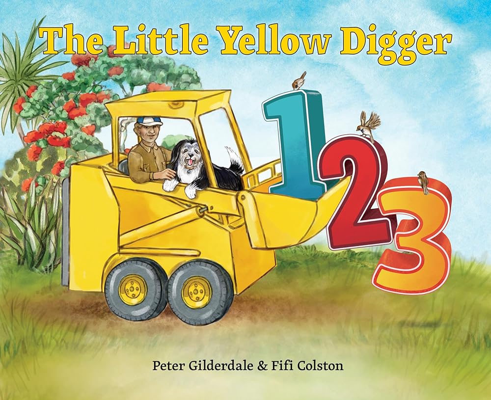 The Little Yellow Digger 1 2 3 cover image