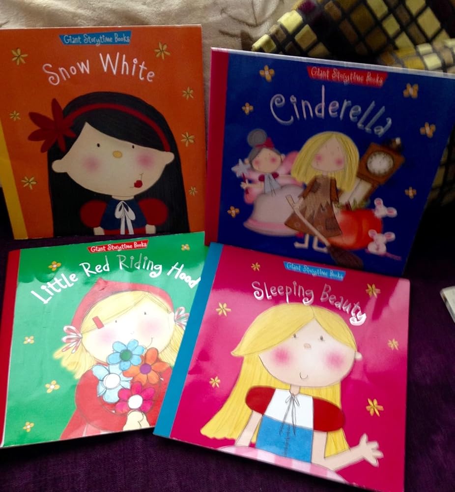 GIANT STORYTIME BOOKS. SET OF 4.,CINDERELLA, ,LITT cover image