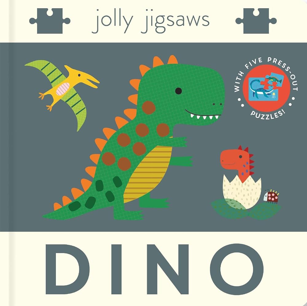Really Decent Books Jolly jigsaws- Dino. cover image