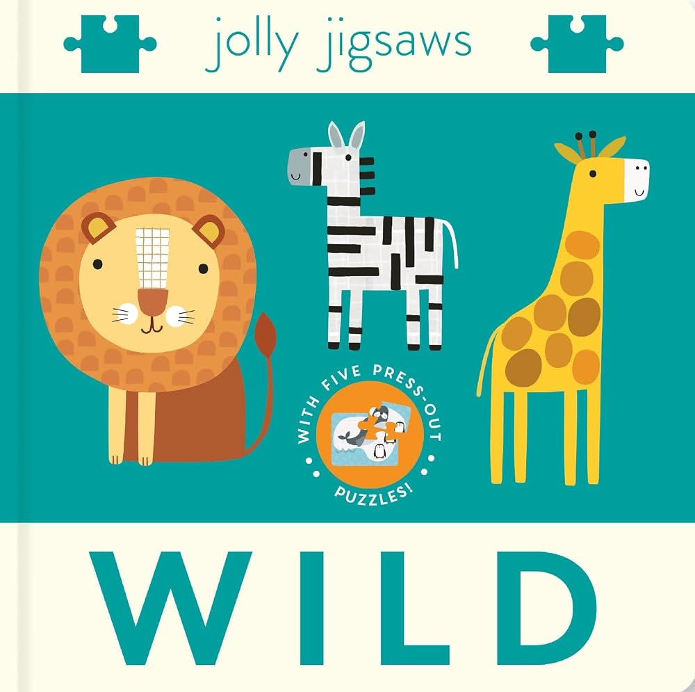 Really Decent Books Jolly jigsaws - Wild. cover image