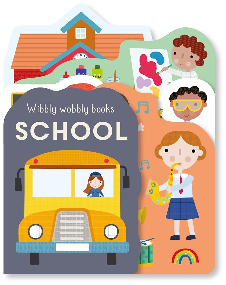 Really Decent Books Wobbly wobbly - School. cover image