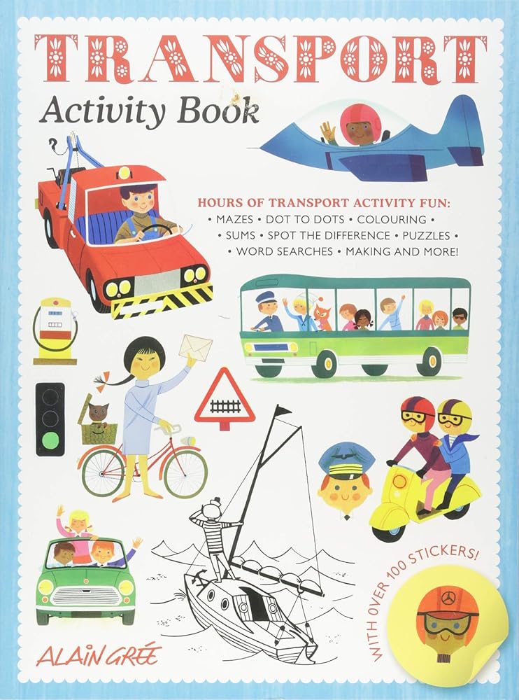 Transport Activity Book cover image