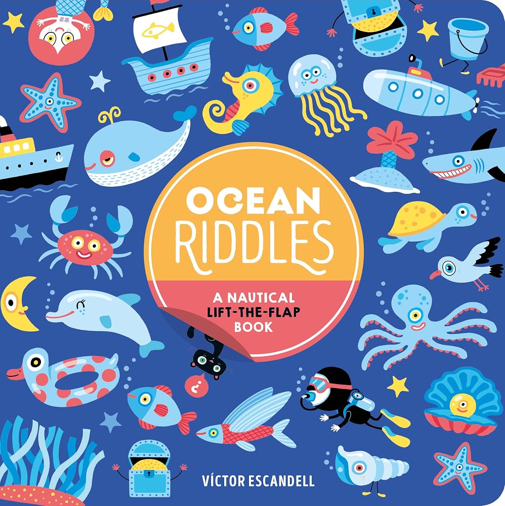 Ocean Riddles: A Nautical Lift-the-Flap Book cover image