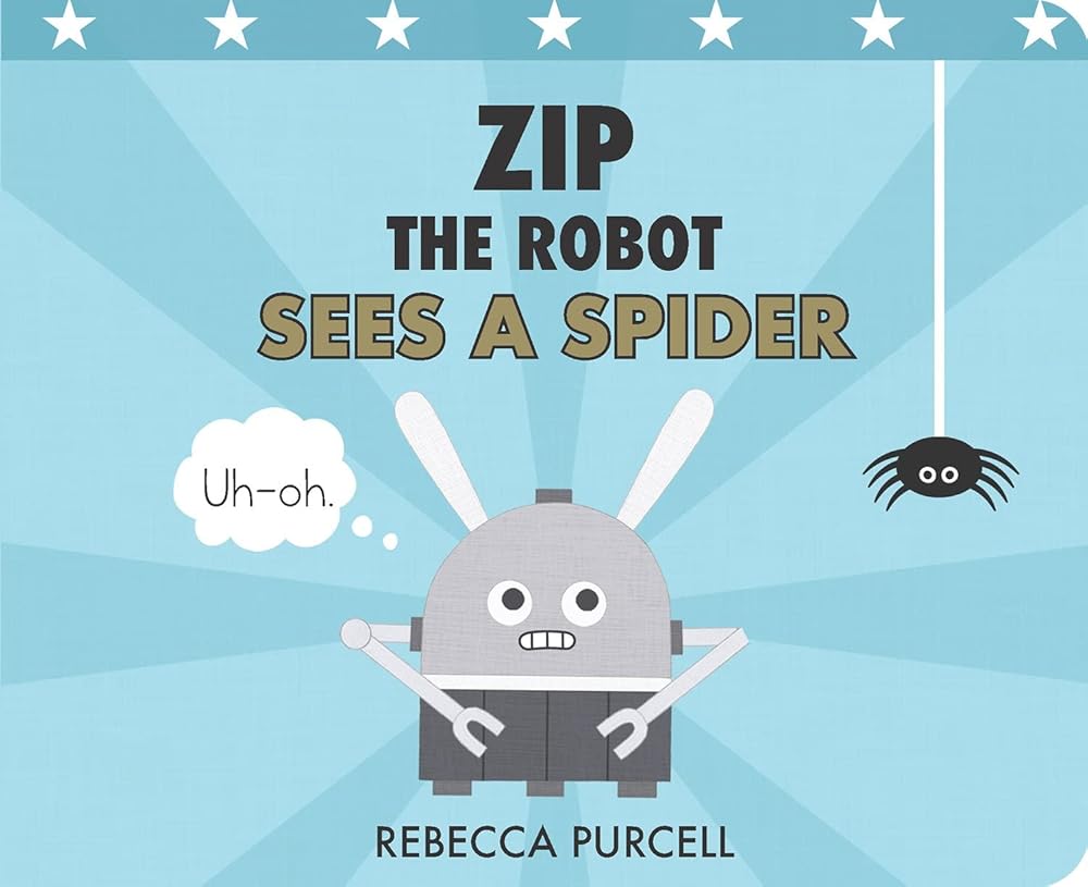 Zip the Robot Sees a Spider cover image