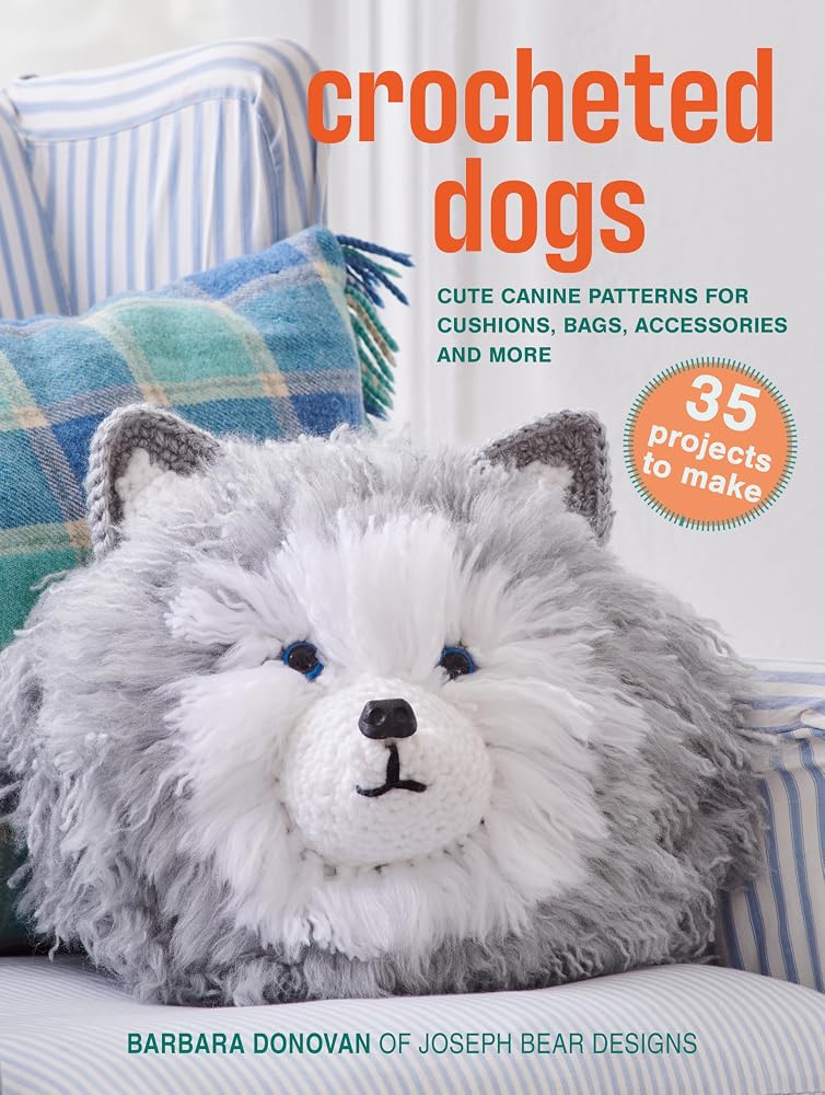 CICO Books Crocheted Dogs 35 Projects to Make. cover image