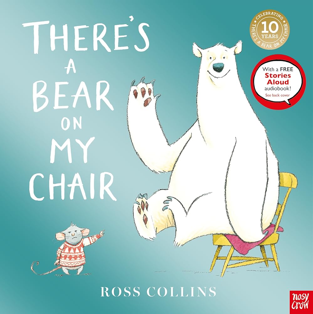 Nosy Crow Theres a Bear on My Chair. cover image