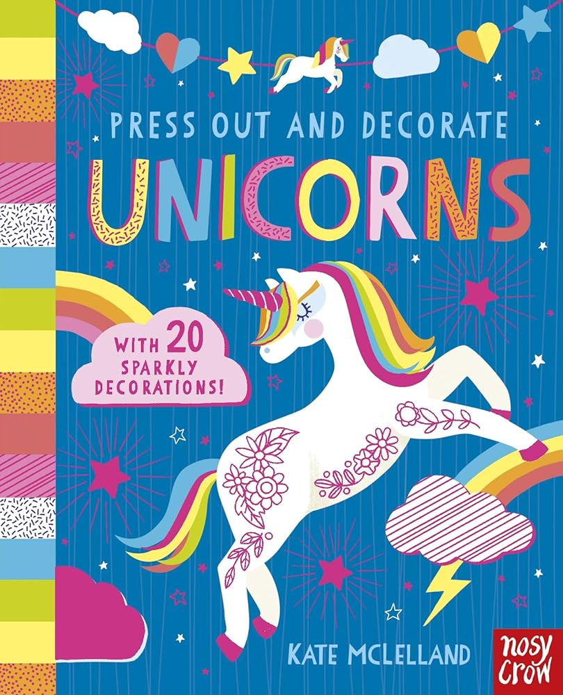 Press Out and Decorate: Unicorns cover image