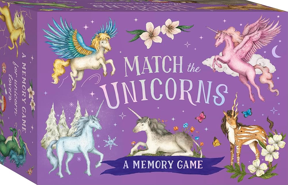 Match the Unicorns: A Memory Game (Folklore Field Guides) cover image