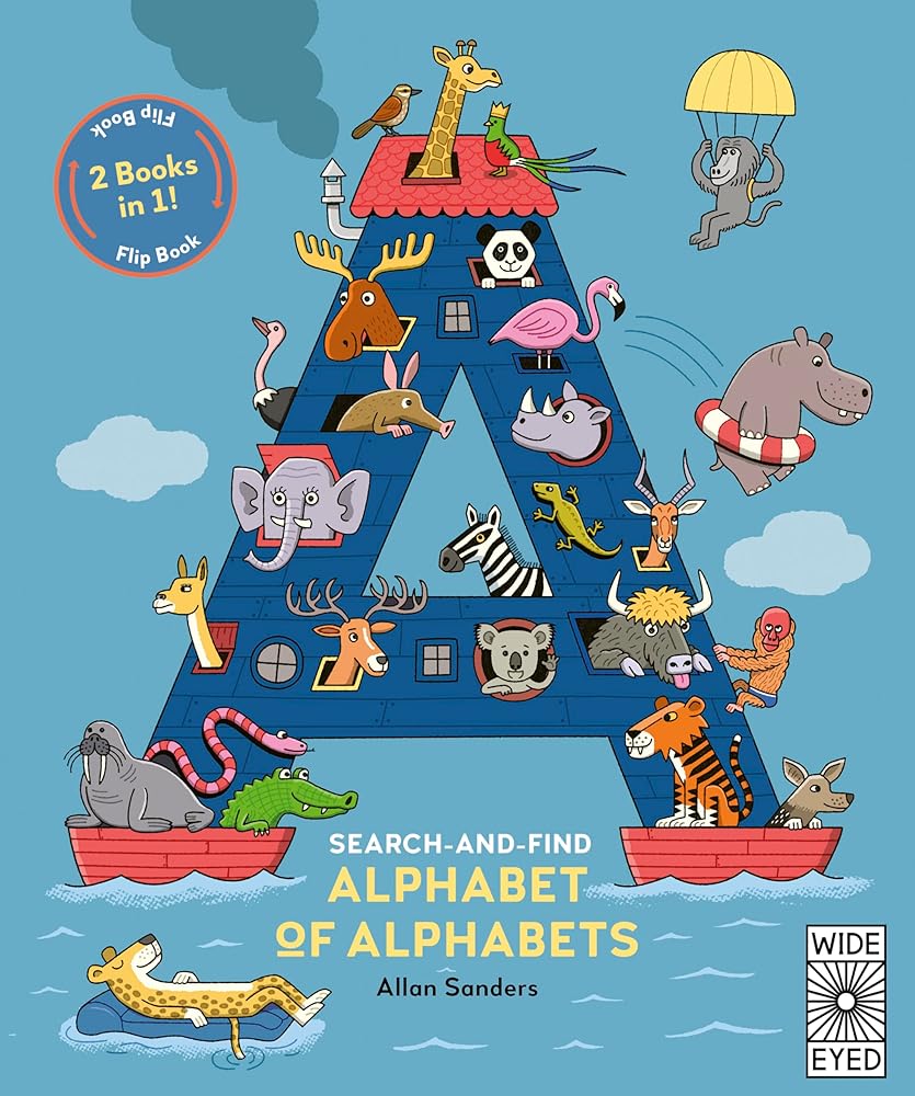 Search & Find Alphabet of Alphabets and Number of Numbers: Look & Find Games and Activities for Children cover image