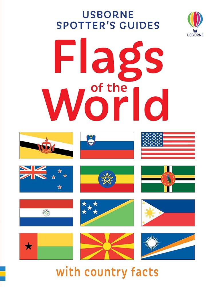 Usborne SPOTTERS GUIDES FLAGS. cover image
