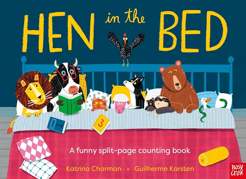 Hen in the bed cover image
