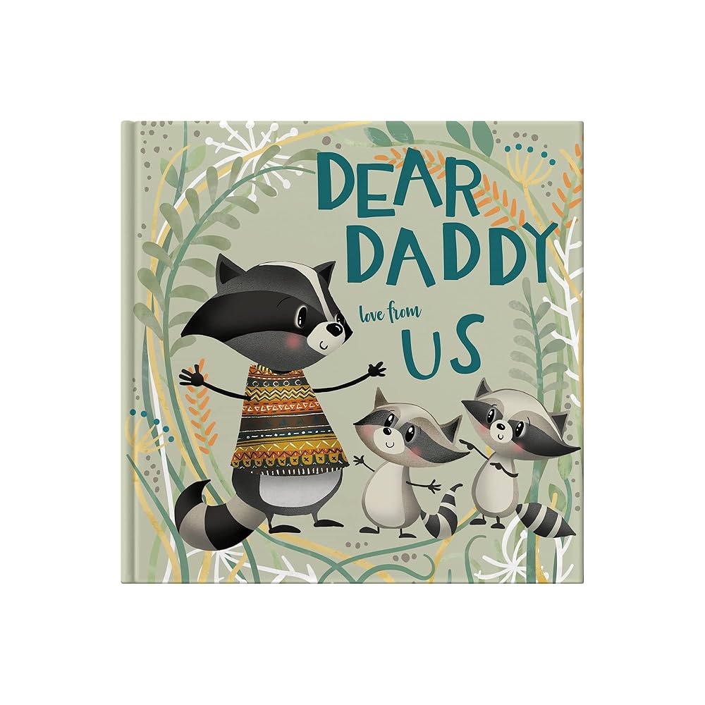 Dear Daddy Love From Us: Keepsake Gift Book for Children To Give Their Father cover image