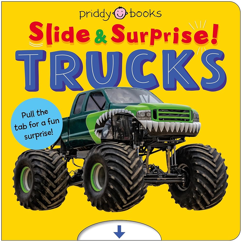 Slide & Surprise! Trucks: Pull the tabs for a fun surprise! cover image