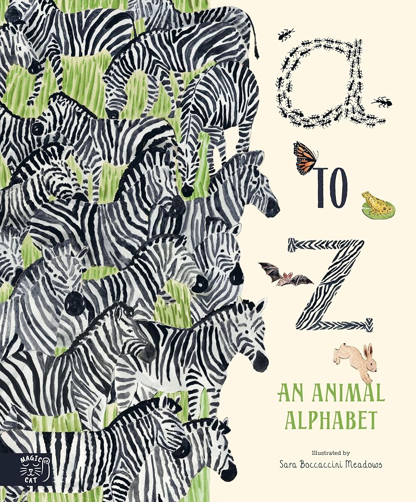 A to Z: An Animal Alphabet: A Seek-and-Find ABC Book with Hidden Animals for Kids (Ages 3–5) cover image