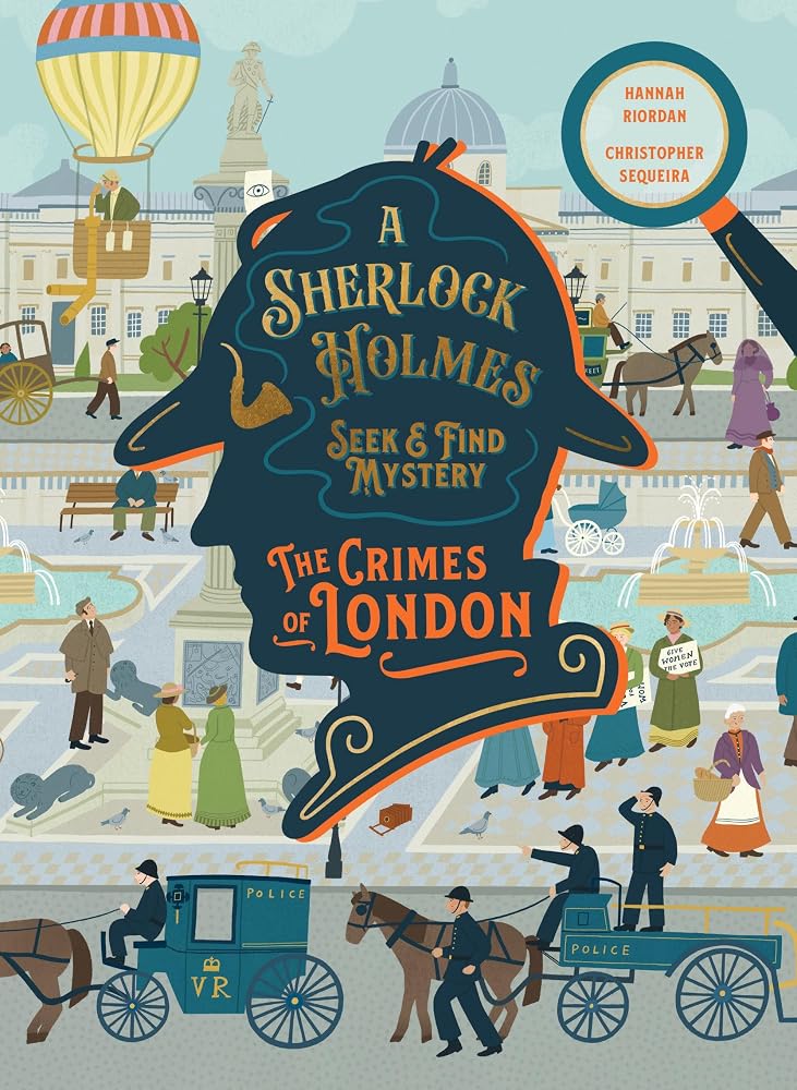 A Sherlock Holmes Seek & Find Mystery: The Crimes of London cover image